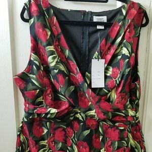 Unique Vintage tulip dress NWT 3x